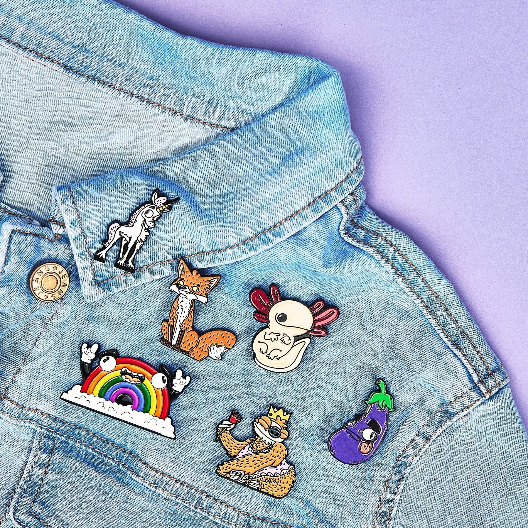 Enamel Pins - Bennett Buddies