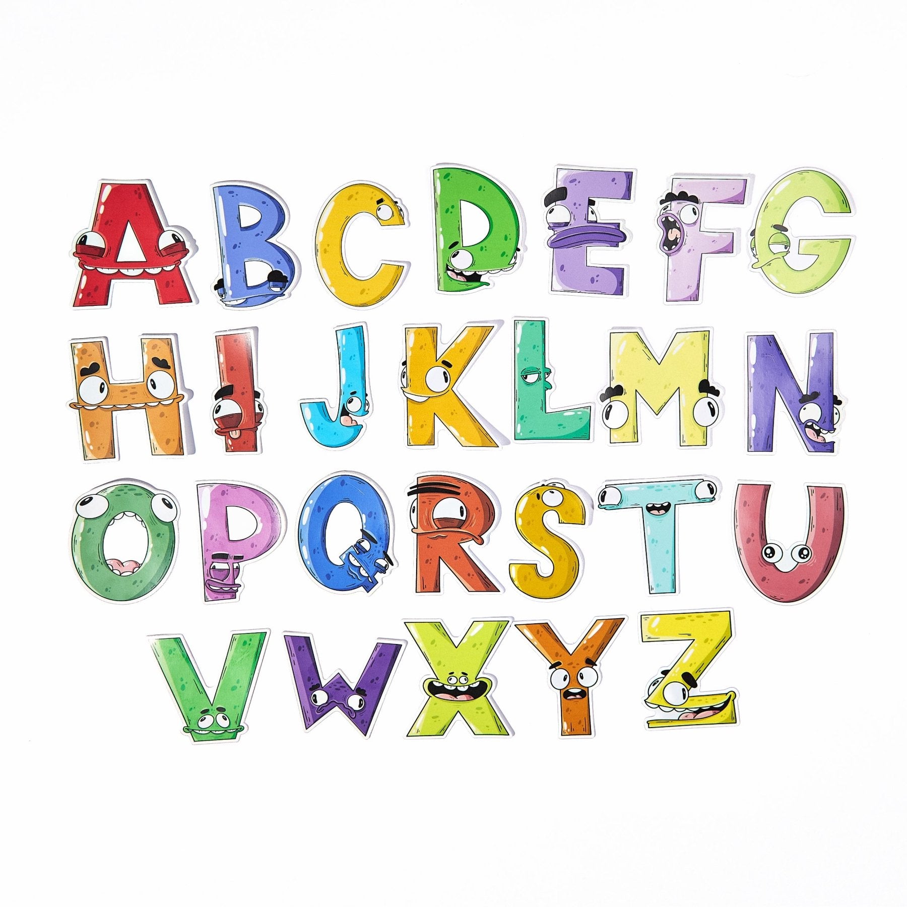 Alphabet Sticker Pack - Mike Bennett Studios