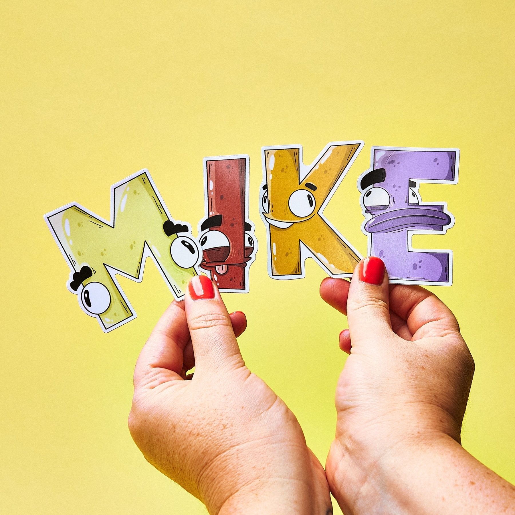 Alphabet Sticker Pack - Mike Bennett Studios