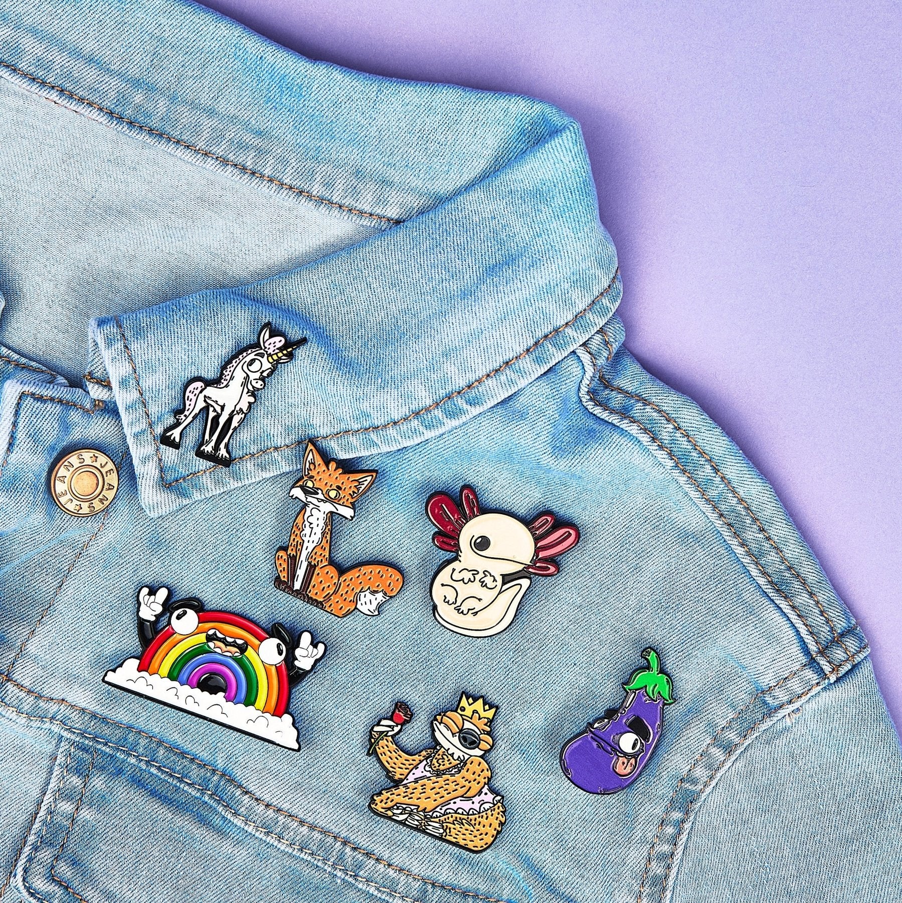 Bennett Buddies Mystery Enamel Pin - Mike Bennett Studios