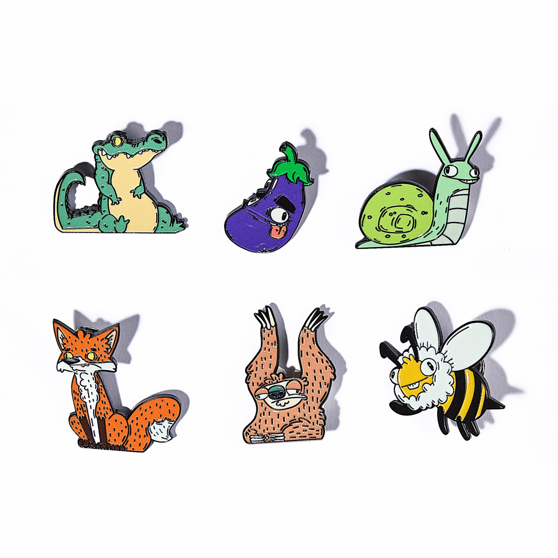 Bennett Buddies Mystery Enamel Pin - Mike Bennett Studios