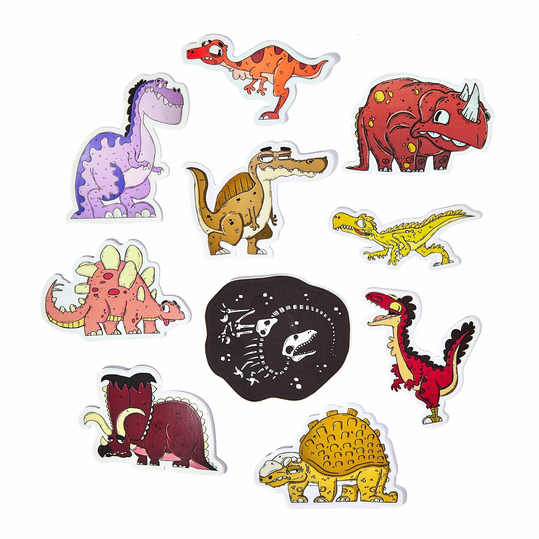 Dinosaur Mystery Sticker Pack - Mike Bennett Studios
