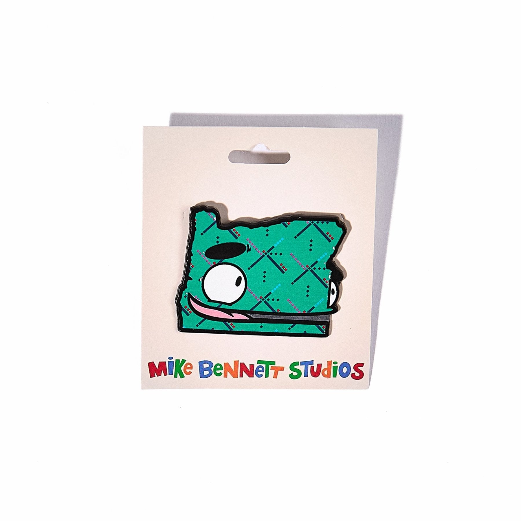 PDX Carpet, Portland Enamel Pin - Mike Bennett Studios