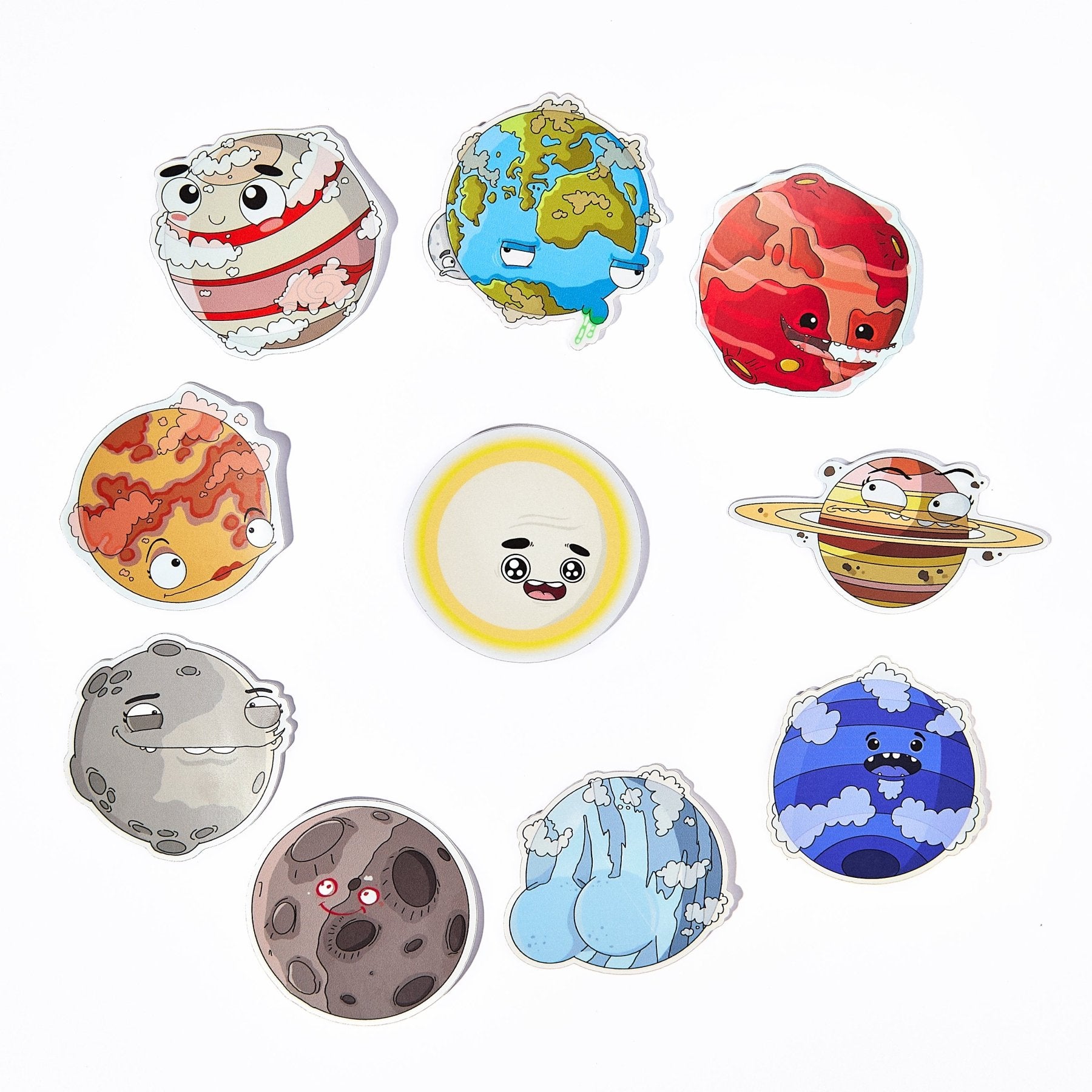 Planets Sticker Pack - Mike Bennett Studios