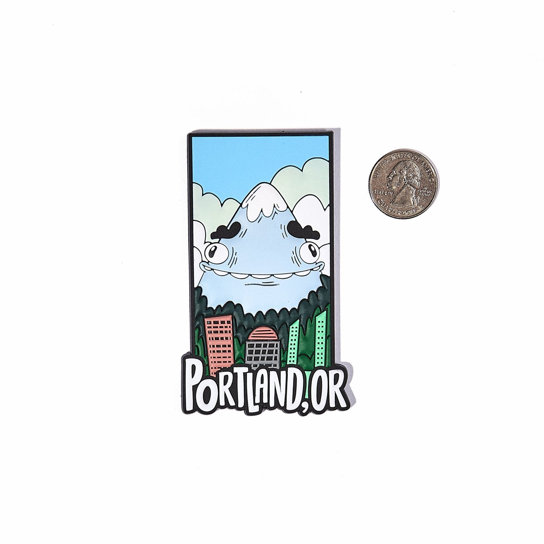 Mt. Hood, Portland Magnet - Mike Bennett Studios