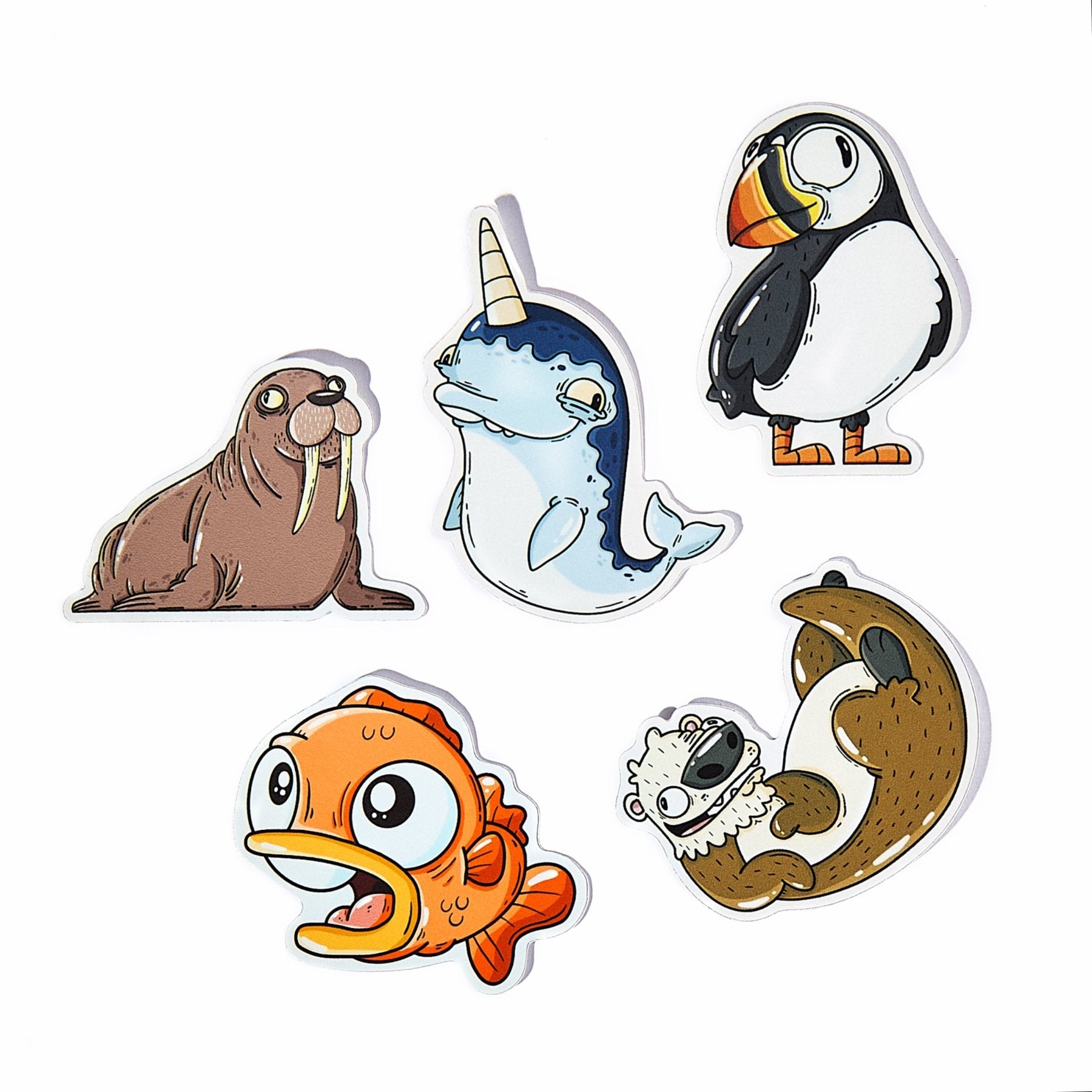 Aquarium Mystery Sticker Pack - Mike Bennett Studios