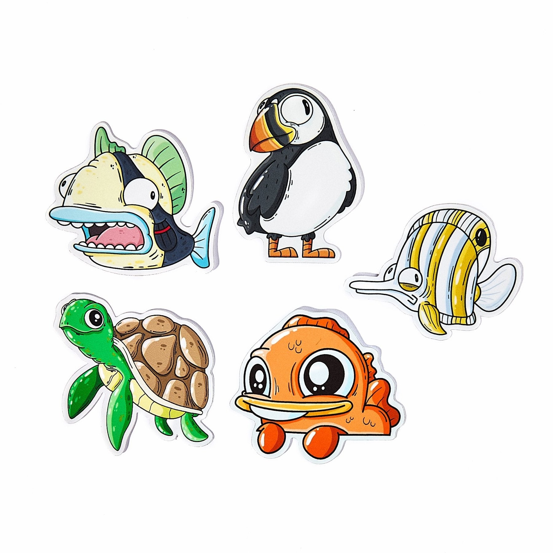 Aquarium Mystery Sticker Pack - Mike Bennett Studios