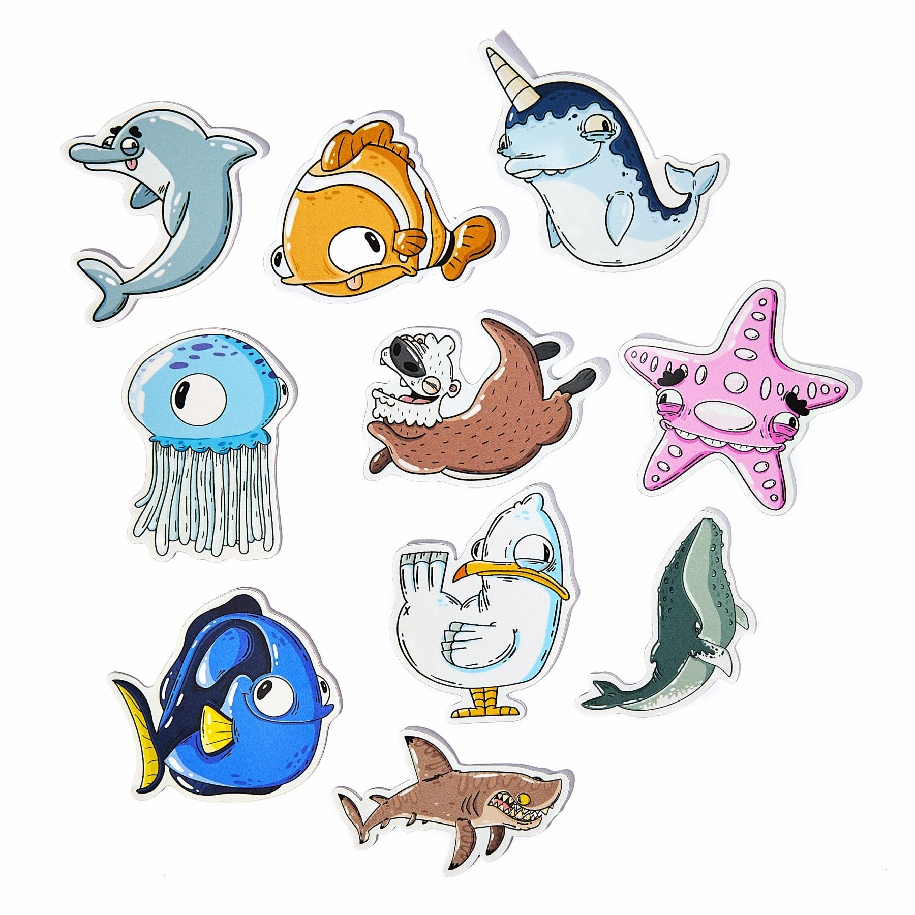 Aquarium Mystery Sticker Pack - Mike Bennett Studios