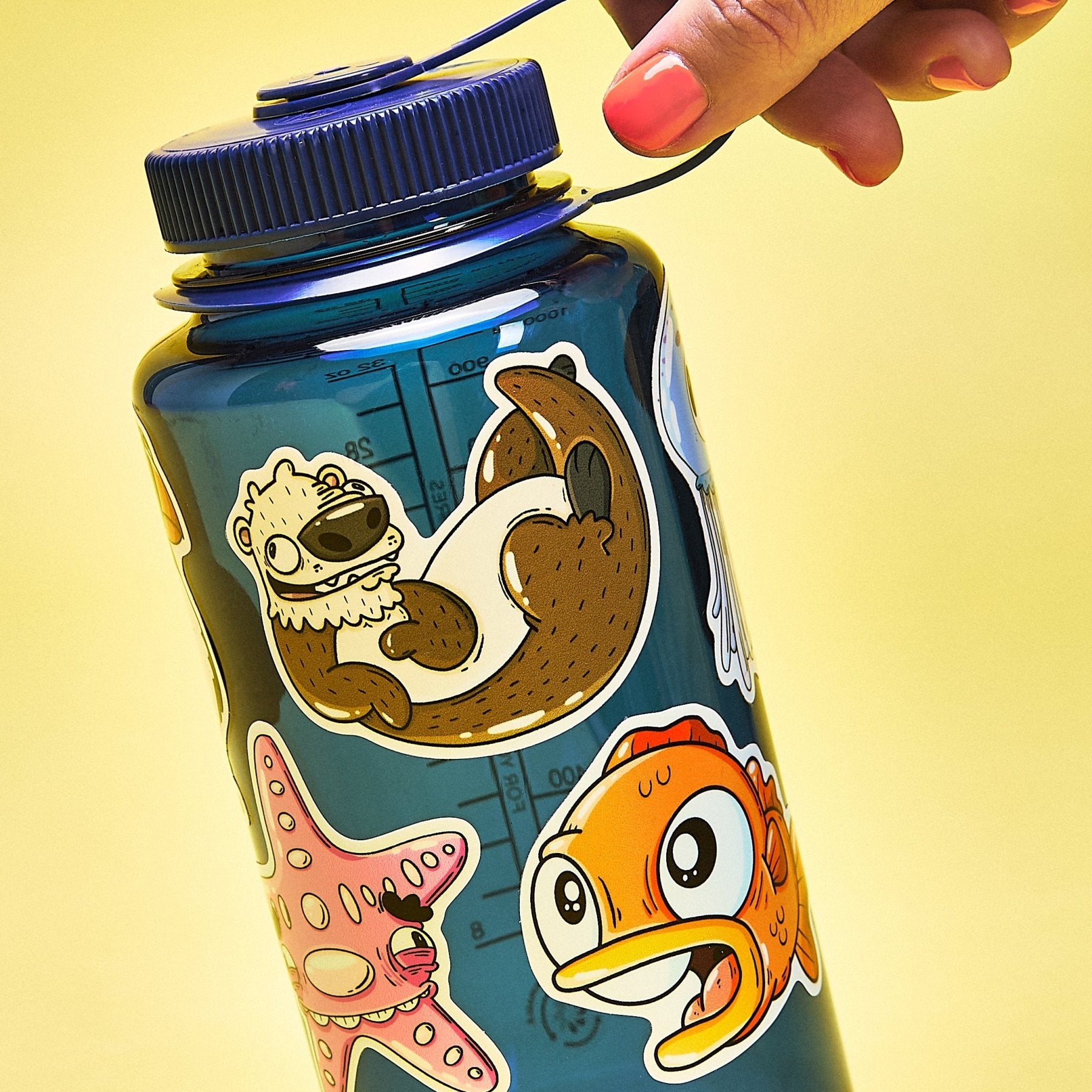 Aquarium Mystery Sticker Pack - Mike Bennett Studios