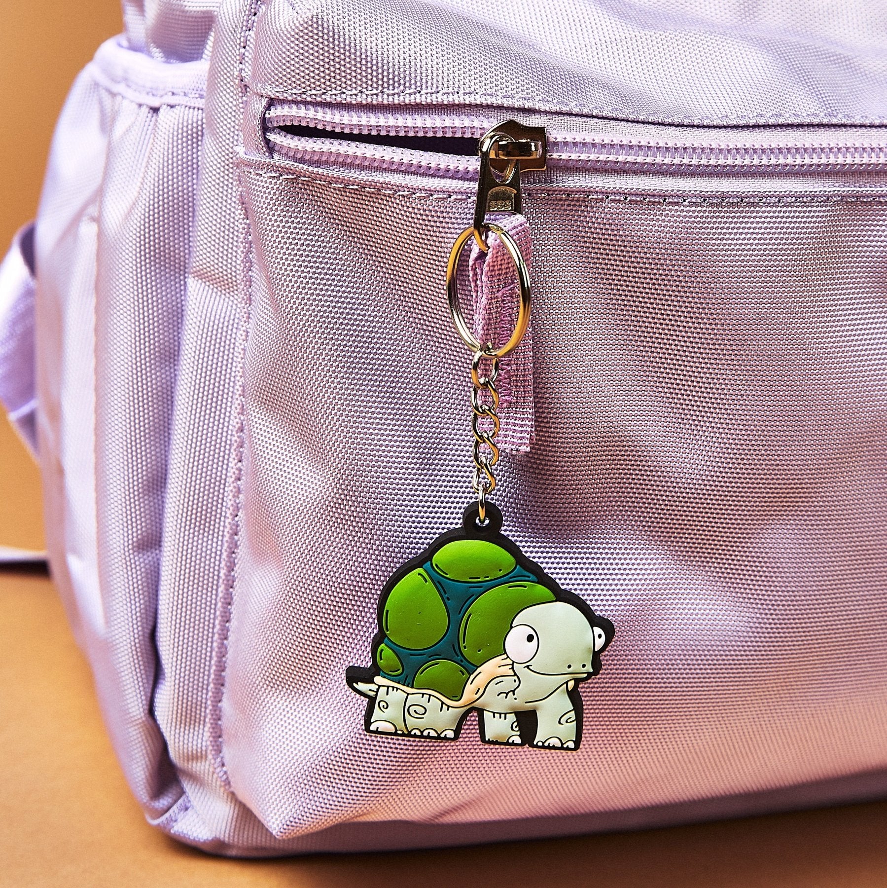 Terrance the Turtle Keychain - Mike Bennett Studios