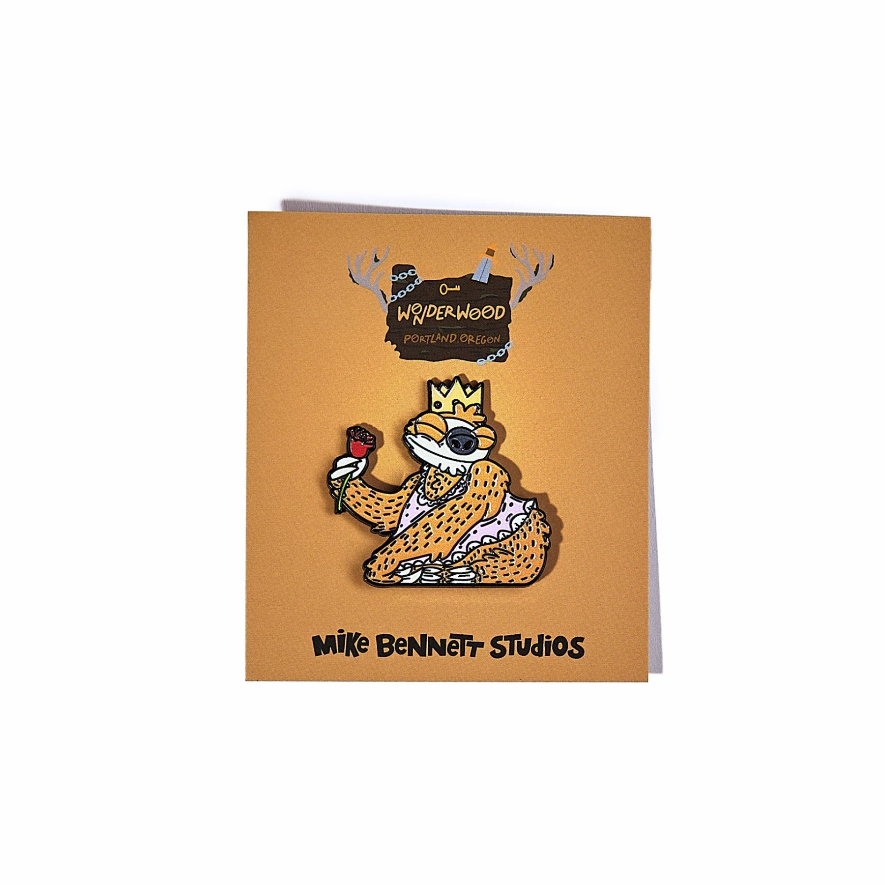 Wonderwood Mystery Enamel Pin - Mike Bennett Studios