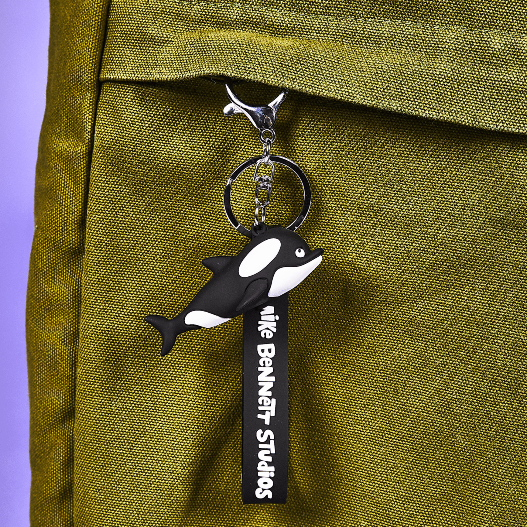 Orca 3D Keychain - alternate