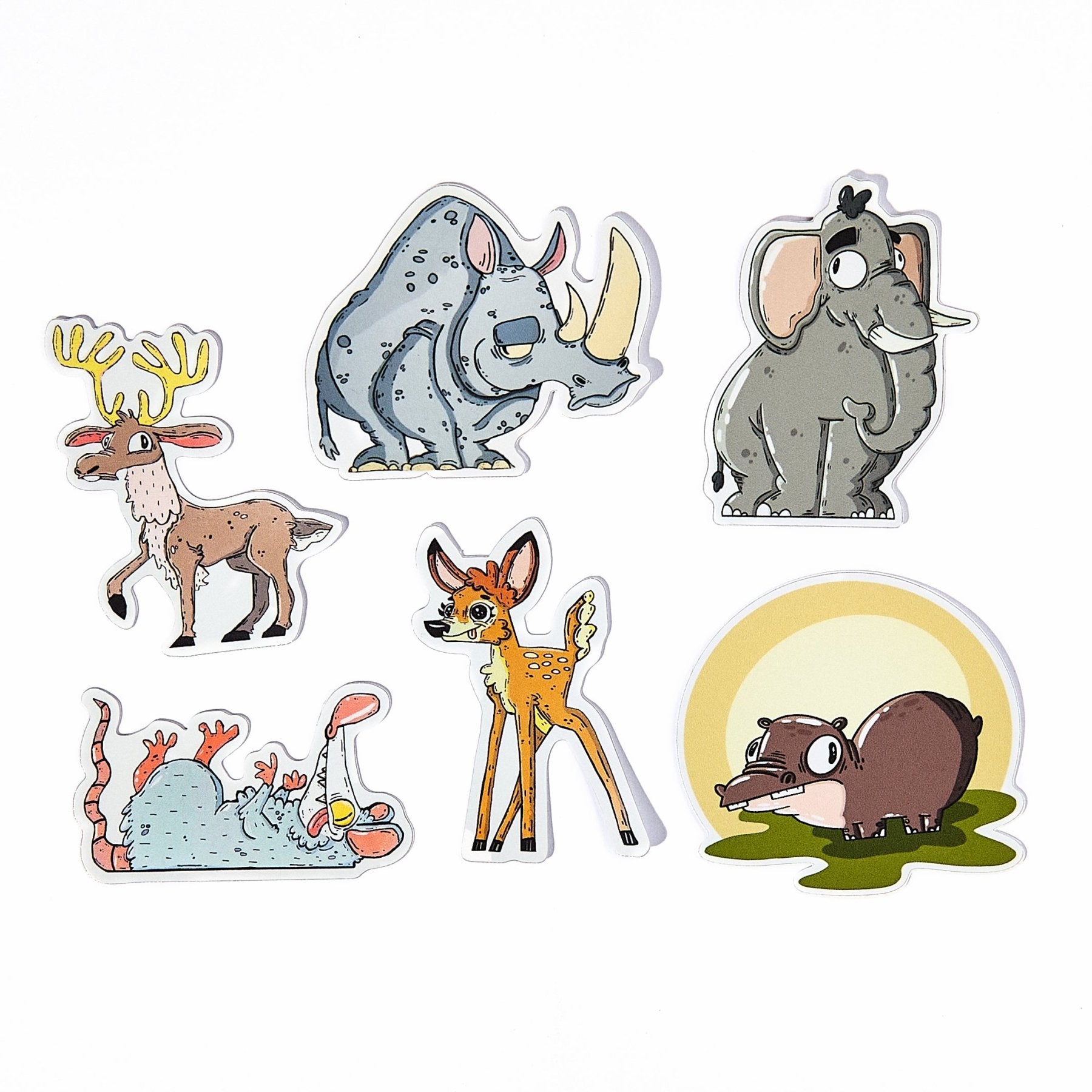 Animal Mystery Sticker Pack - primary