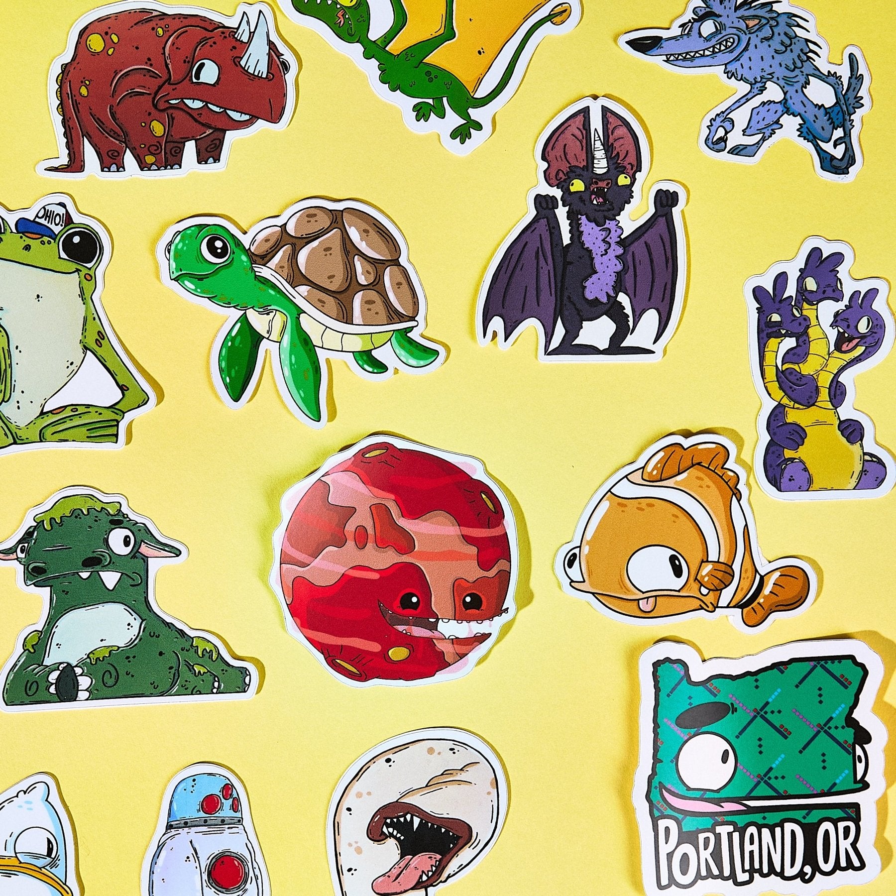 Mike Bennett Studios Mystery Sticker Pack - alternate