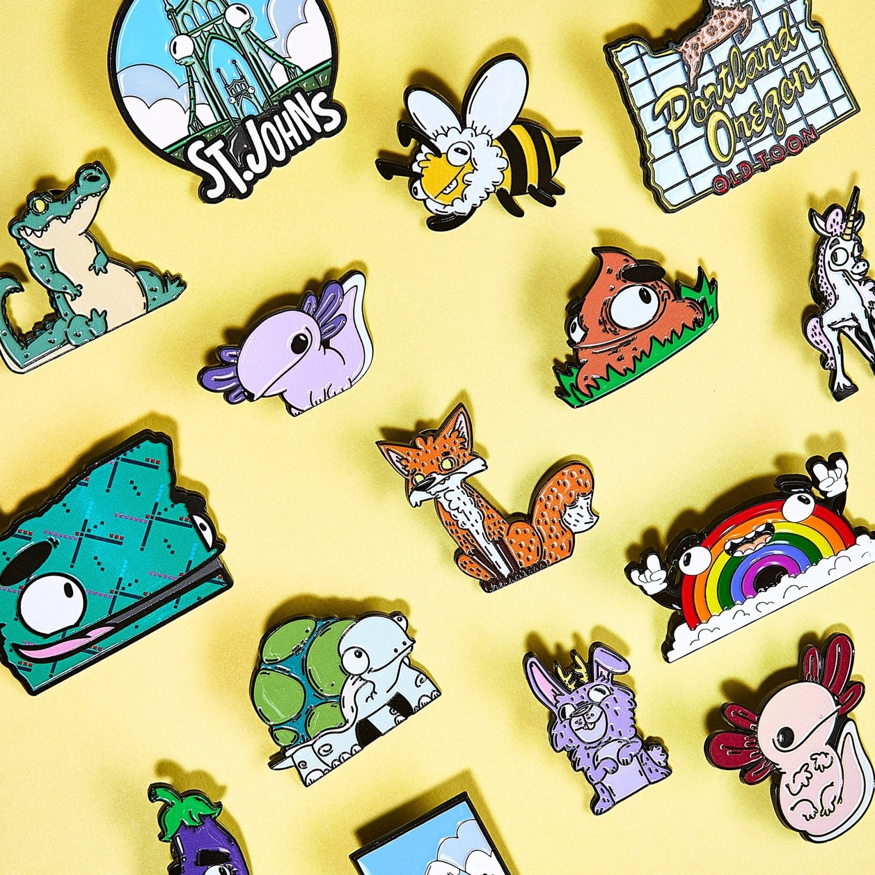 Wonderwood Mystery Enamel Pin - Mike Bennett Studios