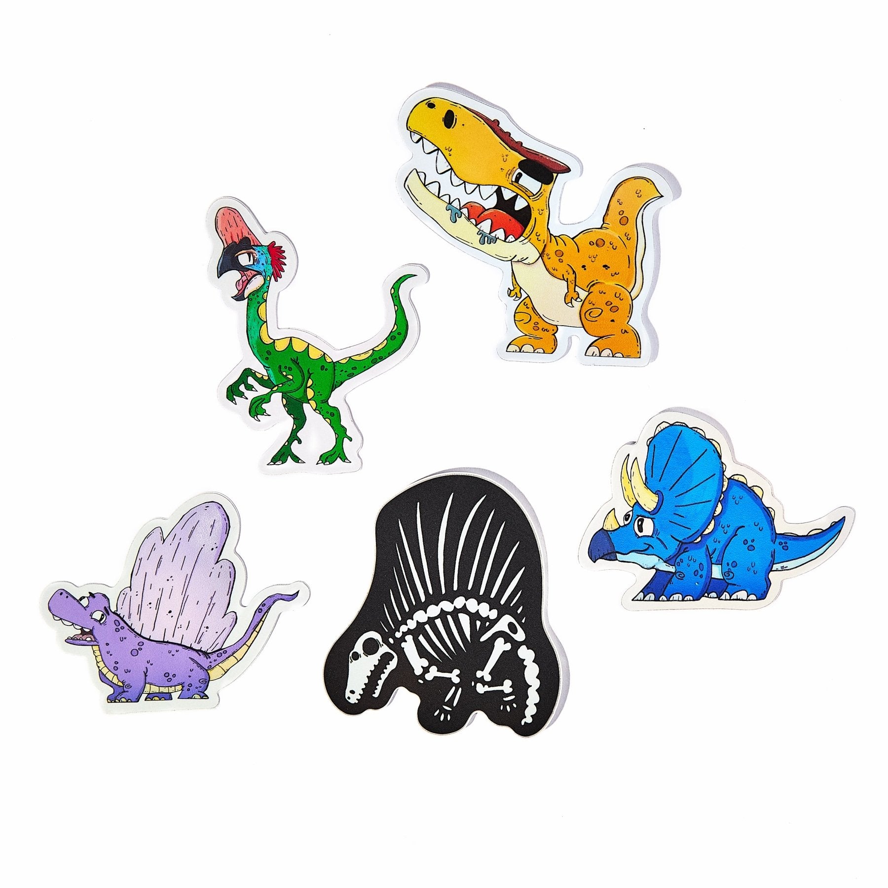 Dinosaur Mystery Sticker Pack - primary
