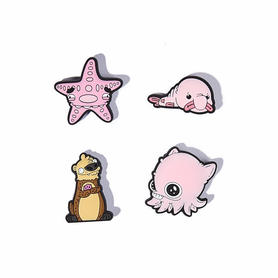 Pink Portland Aquarium Character Charm Set - primary