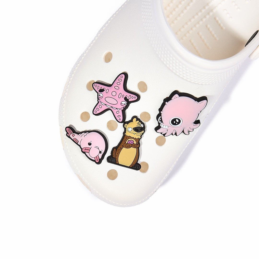 Pink Portland Aquarium Character Charm Set - Mike Bennett Studios