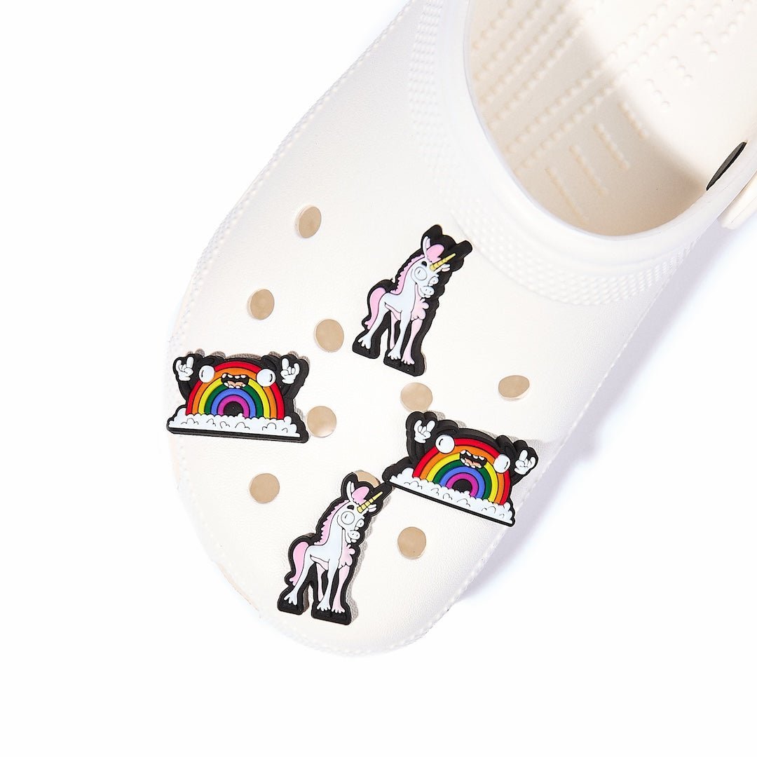 Unicorns and Rainbow Character Charm Set - Mike Bennett Studios